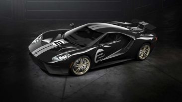 Ford GT '66 Heritage Edition negro frontal