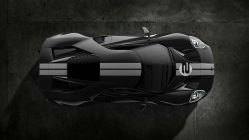 Ford GT '66 Heritage Edition negro vista superior