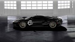 Ford GT '66 Heritage Edition negro lateral