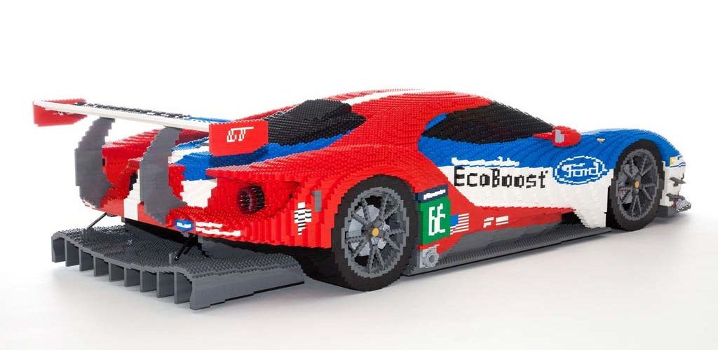 Ford GT Le Mans LEGO trasera