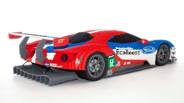 Ford GT Le Mans LEGO trasera