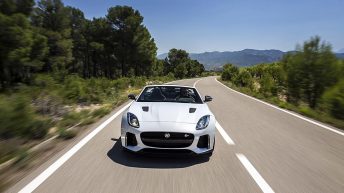 Jaguar F-Type SVR Convertible frontal