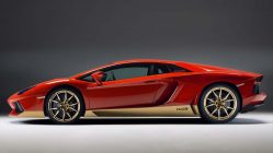 Lamborghini Aventador Miura Homage lateral rojo