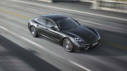 Porsche Panamera 2017 frontal gris
