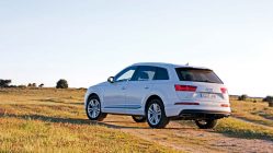 Prueba Audi Q7 3.0 TDI 272 CV blanco S Line trasera