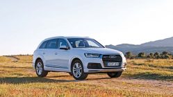 Prueba Audi Q7 3.0 TDI 272 CV blanco S Line frontal