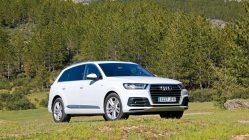 Prueba Audi Q7 3.0 TDI 272 CV blanco S Line frontal
