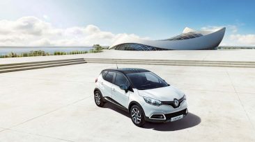Renault Captur Wave frontal en blanco perlado