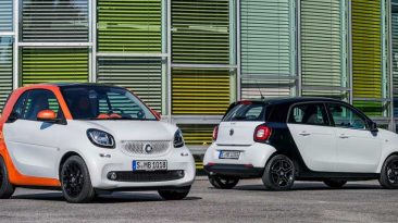 smart fortwo y forfour 2015