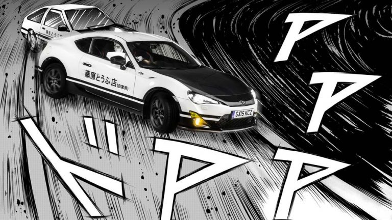 Toyota GT86 Initial D frontal
