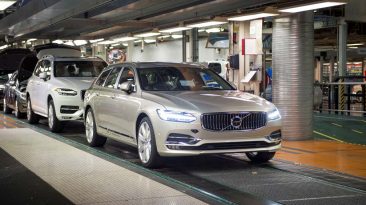 Volvo V90 Torslanda producción