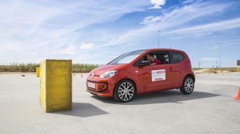 Curso de conducción segura Bosch y Revista Coches Prueba sistemas de frenada
