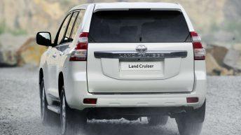 Nuevo Toyota Land Cruiser trasera