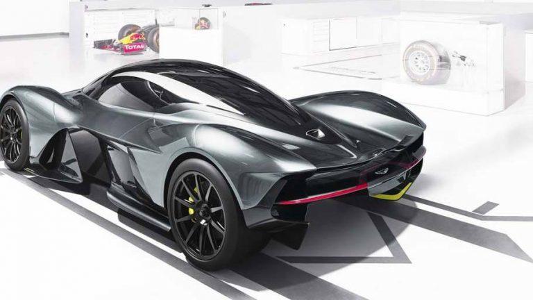 Aston Martin RB-001 Red Bull trasera
