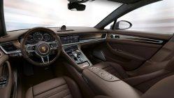Porsche Panamera Exclusive interior marron