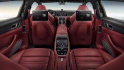 Porsche Panamera Exclusive interior burdeos