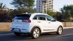 Prueba Kia Niro Hybrid trasera blanco
