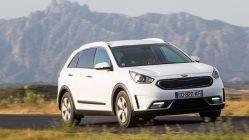 Prueba Kia Niro Hybrid frontal blanco