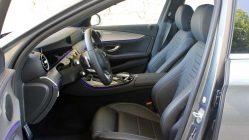 Prueba Mercedes E 220d 2016 asientos delanteros