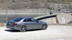 Prueba Mercedes E 220d 2016 AMG lateral