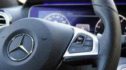 Prueba Mercedes E 220d 2016 volante AMG