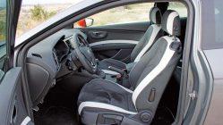 Prueba SEAT León SC CUPRA 290 Performance Pack interior asientos delanteros