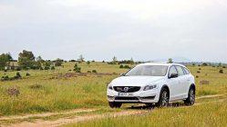 Prueba Volvo V60 Cross Country D4 blanco frontal