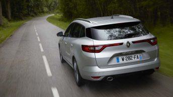 Renault Mégane Sport Tourer gris trasera