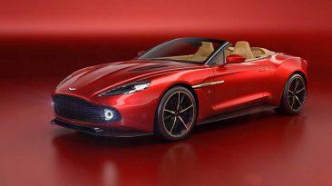 Aston Martin Vanquish Zagato Volante delantera estática
