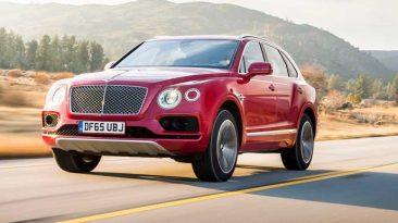 Bentley Bentayga 2016 frontal dinámica
