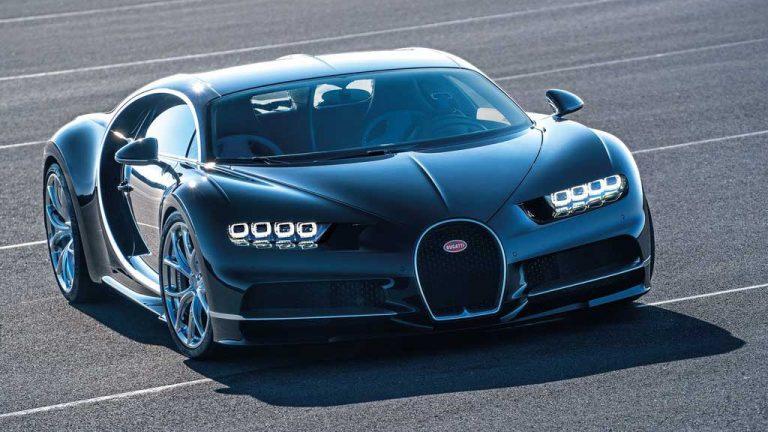 Bugatti Chiron 2016 frontal estática