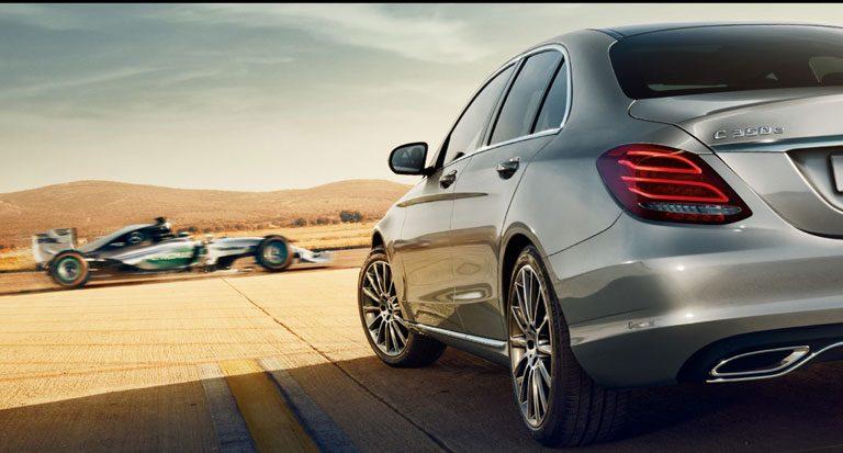 Soluciones Mercedes de F1 en sus vehículos Mercedes AMG Petronas Mercedes-Benz C 350 e