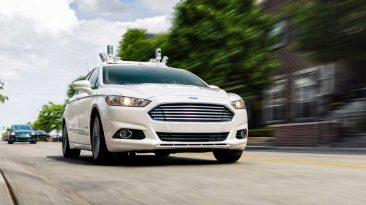 Ford Fusion Hybrid autónomo