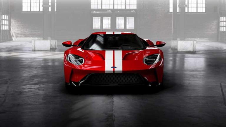 Ford GT 2017 frontal estática