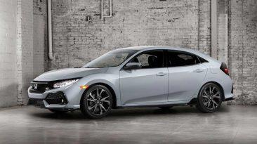 Honda Civic 2017 lateral estática