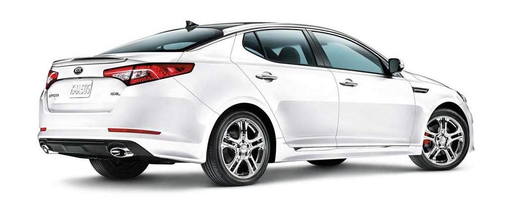 KIA Optima GT 2016 trasera estática