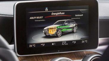 Mercedes-Benz C350 Plug-In Hybrid Estate 2016 pantalla central