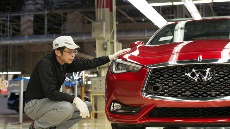Producción del Infiniti Q60