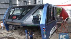 Autobus elevado TEB-1 China