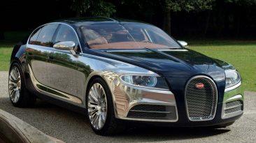 Bugatti Galibier Concept 4 puertas frontal