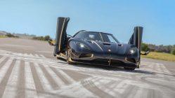 Koenigsegg Agera RS Naraya fibra de carbono azul y oro