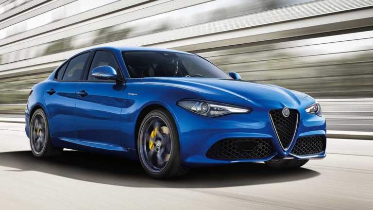 Alfa Romeo Giulia Veloce Q4 2017 delantera dinámica