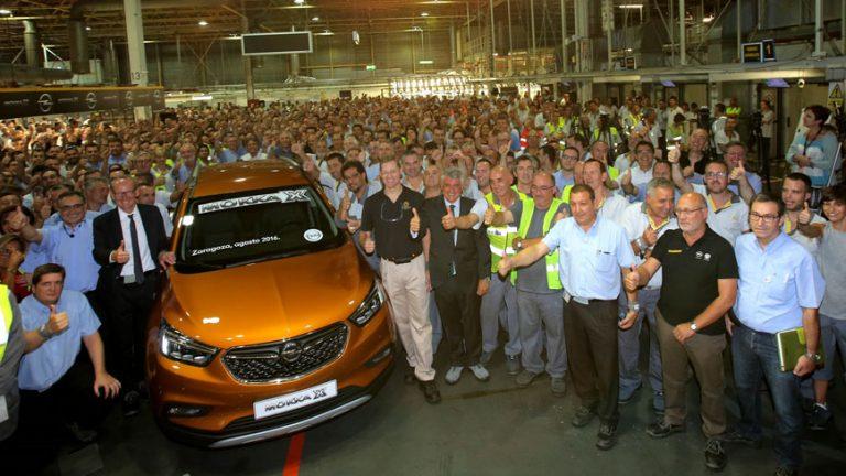 Celebración Figueruelas Opel Kokka X - Inicio producción en serie