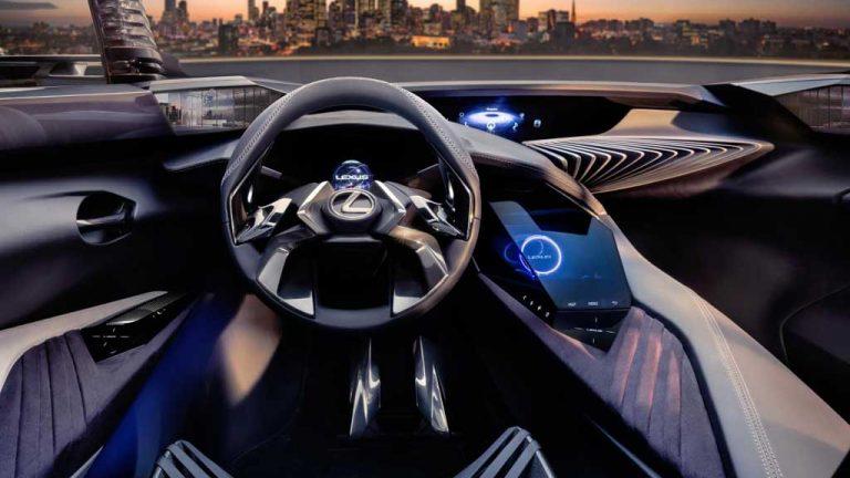 Interior del Lexus UX Concept