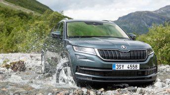 Skoda Kodiaq - Vadeo de río