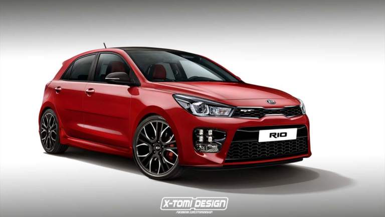 Kia Rio GT 2017 recreación