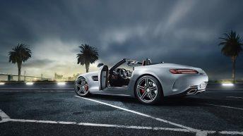 Mercedes-AMG GT Roadster trasera