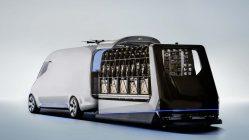 Mercedes Vision Van Concept sistema de carga