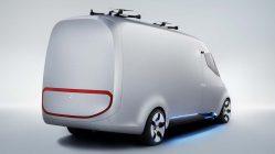 Mercedes Vision Van Concept trasera