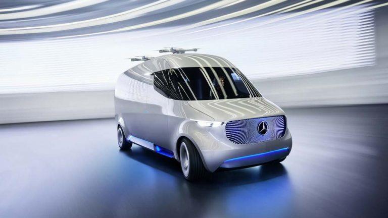 Mercedes Vision Van Concept frontal